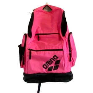 Arena Backpack Spiky 2 Large Sports Swim Team Bag Rare Neon Pink